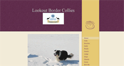Desktop Screenshot of lookoutbordercollies.com